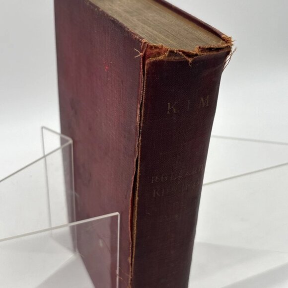 Kim by Rudyard Kipling (Reprinted 1902) Macmillan & Co. Illustrated Hardcover - Picture 6 of 10